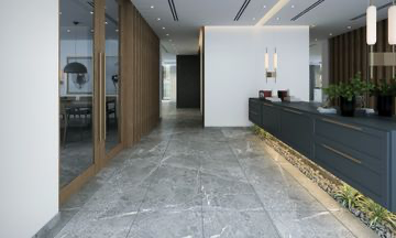 Office Marble Floor Restoration