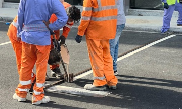 Thermoplastic Road Marking